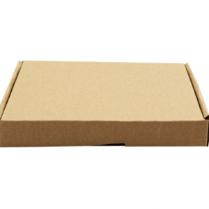 220 x 155 x 28mm - Brievenbusdoos A5 - Bruin met klep - Bundel 50 stuks